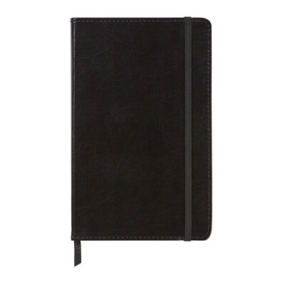 C.R. Gibson Journal, 5 x 8.25, Narrow Ruled, Black, 192 Pages (MJ5-0001)