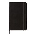C.R. Gibson Journal, 5 x 8.25, Narrow Ruled, Black, 192 Pages (MJ5-0001)