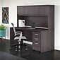 Bush Business Furniture Studio C 71"W Desktop Hutch, Storm Gray (SCH172SG)