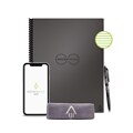 Rocketbook Core Reusable Smart Notebook, 8.5 x 11, Lined Ruled, 32 Pages, Gray (EVR2-L-RC-CIG)