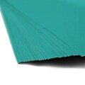 JAM Paper Smooth Colored 8.5 x 11 Color Copy Paper, 24 lbs., Sea Blue, 50 Sheets/Ream (102657A)