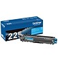 Brother TN-225 Cyan High Yield Toner Cartridge, Print Up to 2,200 Pages (TN225C)