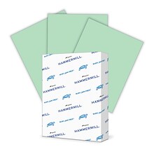 Hammermill Colors Multipurpose Paper, 20 lbs., 8.5 x 11, Green, 500 Sheets/Ream (103366)