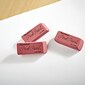 Paper Mate Pink Pearl Block Eraser, Pink, 3/Pack (70501SAN)