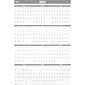 2024 Quill Brand® 32" x 48" Monthly Dry Erase Wall Calendar w/Marker, Reversible, Gray (5216724QCC)