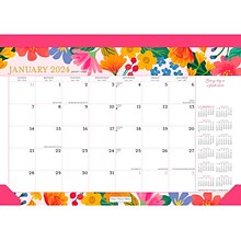 2023-2024 Plato Bonnie Marcus 14 x 10 Academic & Calendar Monthly Desk Pad Calendar (9781975472085