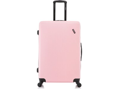 DUKAP Discovery 29.52 Hardside Suitcase, 4-Wheeled Spinner, Pink (DKDIS00L-PNK)