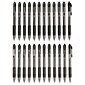 Zebra Z-Grip Retractable Ballpoint Pen, Medium Point, 1.0mm, Black Ink, 24 Pack (12221)