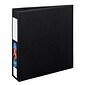 Avery Heavy Duty 2" 3-Ring Non-View Binders, D-Ring, Black (79-992)