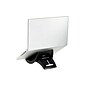 3M Adjustable Laptop Stand, Black, 3 in. Vertical Height Adjustment, Non-Skid Base (LX550)