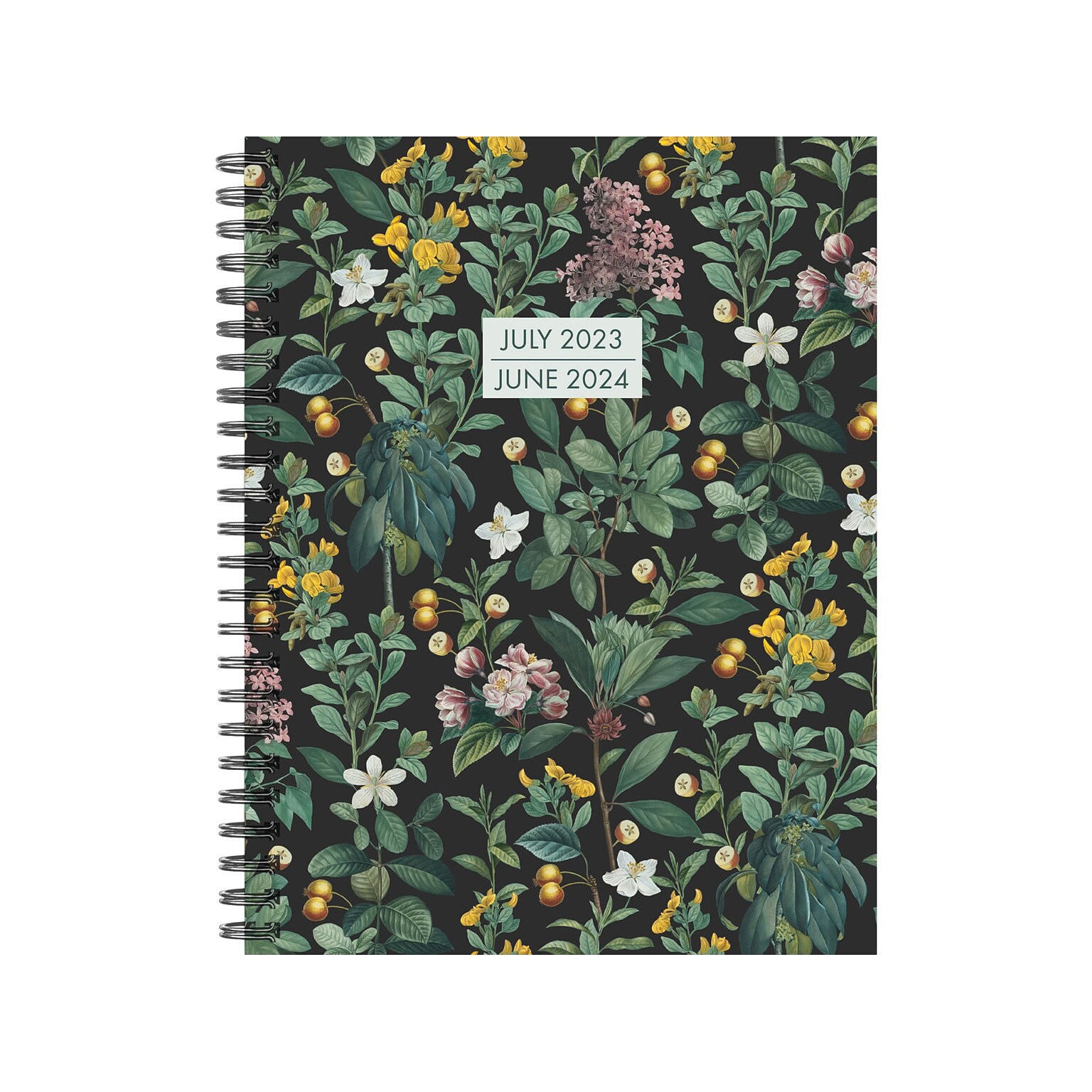 2023-2024 Willow Creek Botanical Nature 8.5 x 11 Academic Weekly & Monthly Planner, Paperboard Cover, Multicolor (37119)
