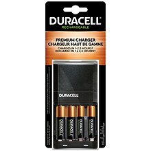 Duracell AAA/AA NiMH, rechargeable, Battery with Charger (CEF27)