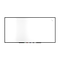 TRU RED™ Magnetic Steel Dry Erase Board, Black Frame, 8 x 4 (TR61183)