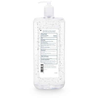 PURELL Advanced Hand Sanitizer Refreshing Gel, Clean Scent, 1.5 Liter Pump Bottle (5015-04)