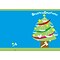 Seasons Greetings - 7 x 10 scored for folding to 7 x 5, 25 cards w/A7 envelopes per set