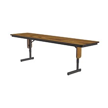 Correll Training Room Table, 72x24, Medium Oak (SPA2472TF-06)