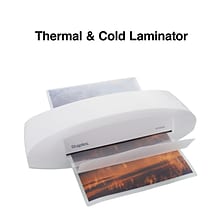 Staples Thermal & Cold Laminator, 9.5 Width, White (5738801/5738802)