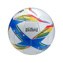 Xcello Sports Size 3 Soccer Balls, Assorted Colors, 2/Pack (XS-SB-S3-2-ASST)