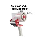 Staples® Lightweight Moving and Storage Packing Tape with Dispenser, Clear, 2/Pack, Each (ST-XW22-PG