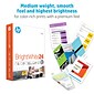 HP BrightWhite24 8.5" x 11" Inkjet Paper, 24 lbs., 100 Brightness, 500 Sheets/Ream (HPB1124)