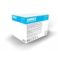 Ammex Professional VPF Powder Free Vinyl Exam Gloves, Latex Free, Clear, Medium, 100/Box, 10 Boxes/C