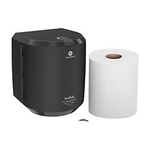 Georgia-Pacific SofPull Paper Towel Dispenser Kit, Black (58206B)