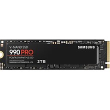 Samsung 990 PRO 2TB M.2 PCI Express 4.0 Internal Solid-State Drive, V-NAND (MZ-V9P2T0B/AM)