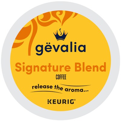 Gevalia Signature Blend Coffee Keurig® K-Cup® Pods, Light Roast, 24/Box (5305)
