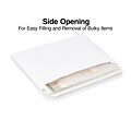 Staples® Wove Side-Opening Booklet Envelopes; 9 x 12, White, 100/Box (473009/19307)