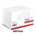 Staples 4 x 6 Index Cards, Lined, White, 500/Pack (TR50989)