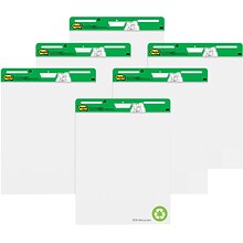 Post-it Super Sticky Easel Pad, 25 x 30, 30 Sheets/Pad, 6 Pads/Pack (559RPVAD6)