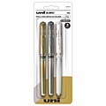 uniball Signo Gel Impact Pens, Bold Point, 1.0mm, Assorted Ink, 3/Pack (1919997)