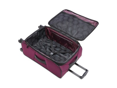 American Tourister 4 Kix 2.0 Polyester 4-Wheel Spinner Luggage, Purple Orchid (142353-2011)