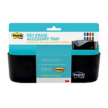 Post-it Dry Erase Accessory Tray, Black (DEFTRAY)