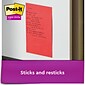 Post-it Super Sticky Notes, 4" x 6", Playful Primaries Collection, Lined, 90 Sheet/Pad, 3 Pads/Pack (6603SSAN)