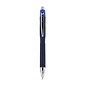 uni Jetstream RT Ballpoint Pens, Fine Point, 0.7mm, Blue Ink, Dozen (62153)