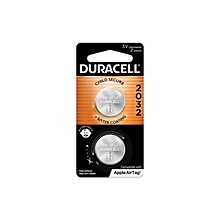 Duracell 2032 Lithium Battery, 3V, 2/Pack (DURDL2032B2PK)