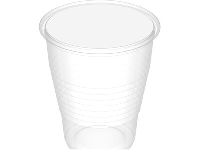 Dynarex 5 oz. Plastic Disposable Cup, Clear, 100/Pack, 25 Packs/Carton (4255)