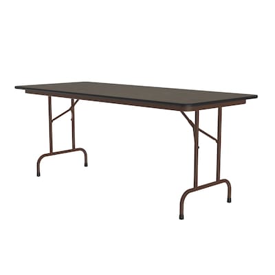 Correll Folding Table, 96x30 , Walnut (CF3096TF-01)