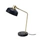 V-Light LED Desk Lamp, 20"H, Gold/Black Matte Metal (SV210815HB)