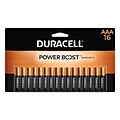 Duracell Coppertop AAA Alkaline Battery, 16/Pack (MN24B16)