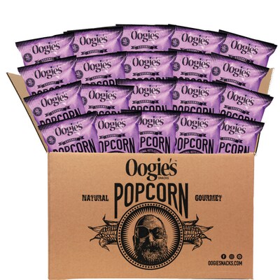 Oogie's Snacks Original Kettlecorn Popcorn, 1 oz., 20 Bags/Box (856856001193)