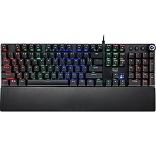 Adesso EasyTouch Gaming Mechanical Keyboard, Black (AKB-650EB)