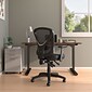 Quill Brand® Carder Mesh Back Fabric Computer and Desk Chair, Black (24115-CC)