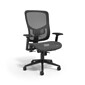 Staples FlexFit Kroy Ergonomic Mesh Swivel Task Chair, Black (UN59456)