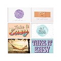 Better Office Get Well Cards with Envelopes, 4 x 6, Assorted Colors, 50/Pack (64624-50PK)