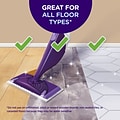 Swiffer WetJet Spray Mop Multi-Surface Floor Cleaner Pad Refill, 24 Count (PGC 08443)