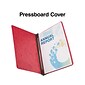 Quill Brand® Prong-Style Pressboard Covers, 8-1/2" x 11", Red (740404)