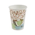 Dixie PerfecTouch Insulated Paper Hot Cups, 12 oz., Coffee Haze, 1000/Carton (5342CD)