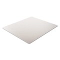 Alera® Carpet Chair Mat, 46 x 60, Low Pile, Clear Vinyl (CM12443FALEPL)